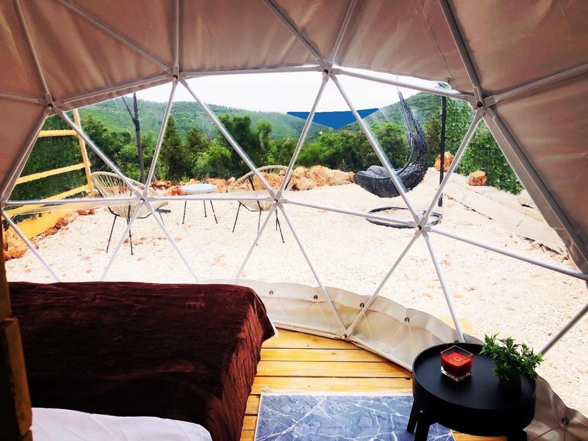 Glamping Peninsula Lustica Rose Villa Tivat Exteriör bild