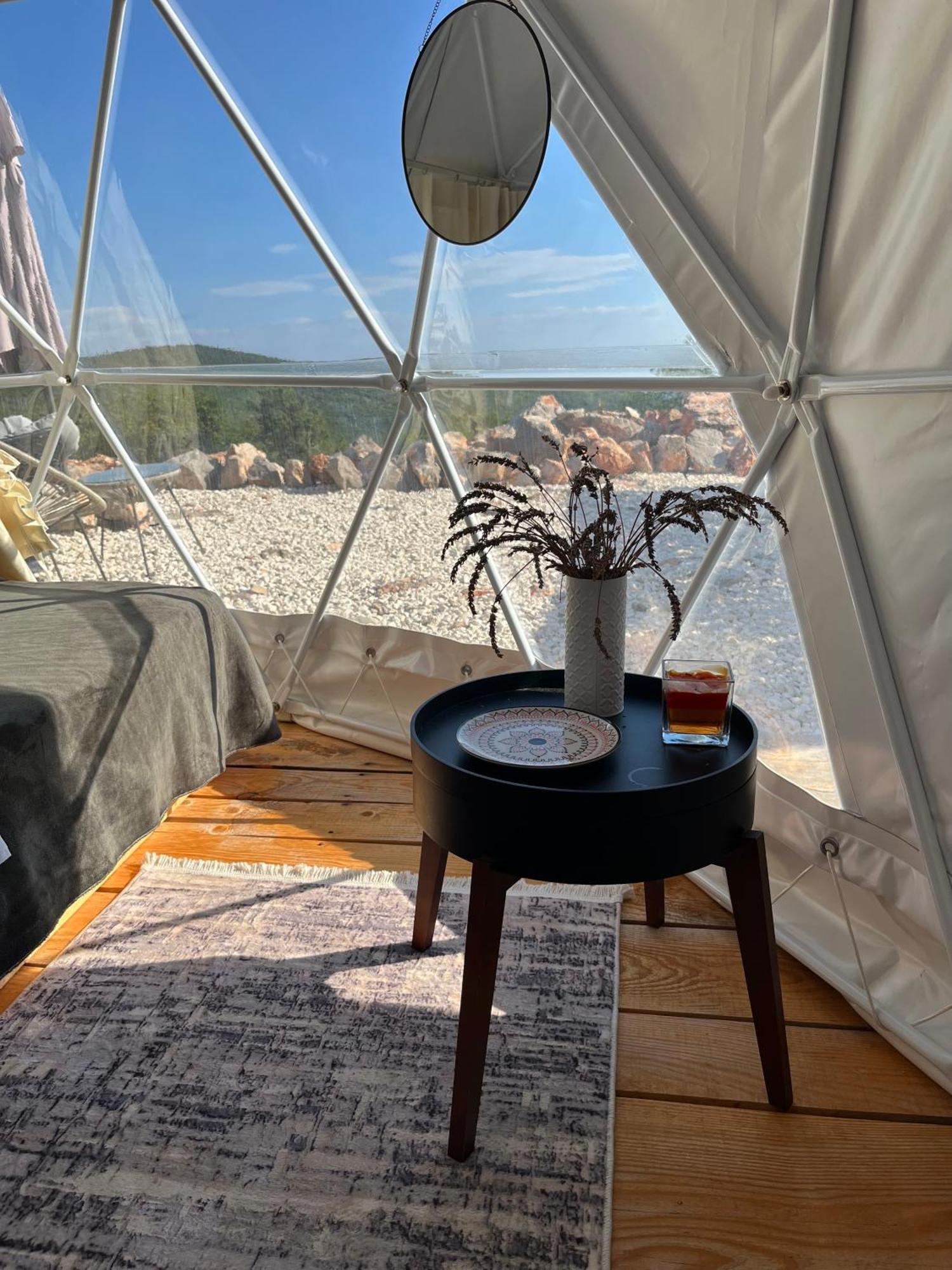 Glamping Peninsula Lustica Rose Villa Tivat Exteriör bild